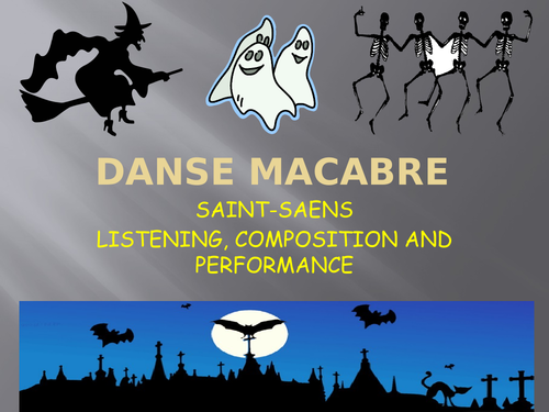 Danse Macabre - Listening, Composition, Performance and evaluation