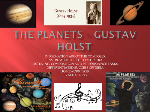 Holst - The Planets. Listening, Composition and Performance, Evaluating