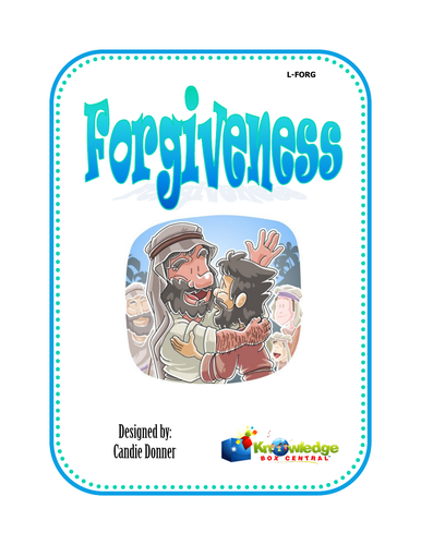 Forgiveness Lapbook
