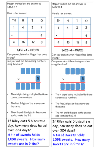 WRM Year 5 Multiplication and Division,  Spring Block 1