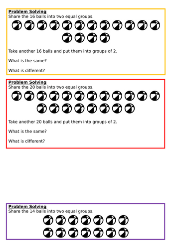 Divide by 2, Spring Block 1, Year 2