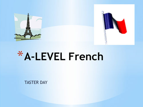 A-Level French Taster Session : Selfies