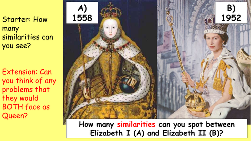 2) What challenges did Elizabeth face - GCSE Edexcel Early Elizabethan England