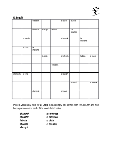 esqu-skiing-in-spanish-sudoku-teaching-resources