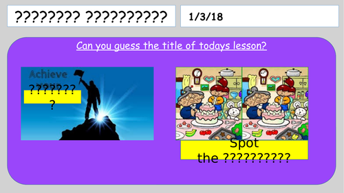 KS3 Activate Potential Difference