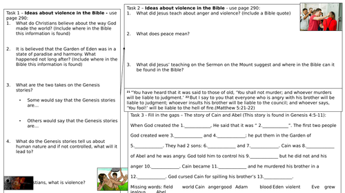 AQA B GCSE - 12.1 - Violence & Bullying