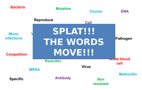 Antibiotic Resistance | Moving Splat!!! | Game | Revision