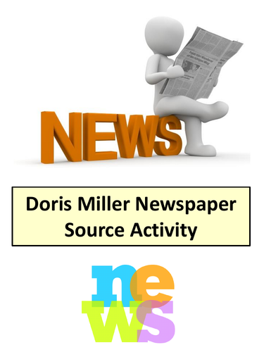 Doris Miller Newspaper Source Activity