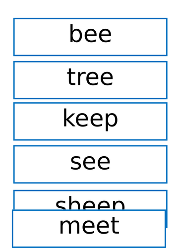 Digraph Flashcard Pack (real and alien words)
