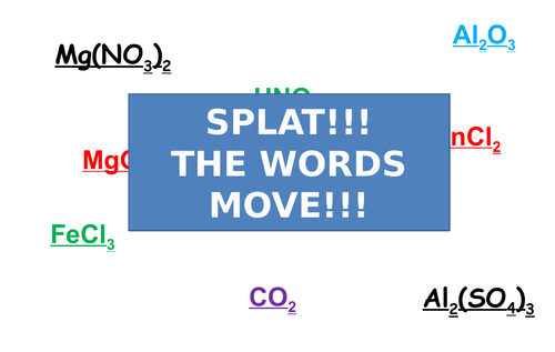 RFM & Moles | Moving Splat!!! | Game | Revision