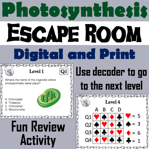 Photosynthesis Escape Room