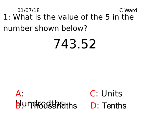 WHOLE LESSON: FOUNDATION EXPAND AND SIMPLIFY B