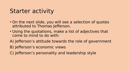 To what extent was Thomas Jefferson a successful president?