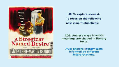 A Streetcar Named Desire - Analysis of Scene 4