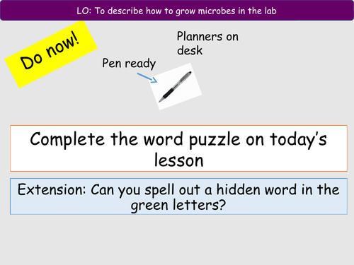 mixtures and separations 3 - microbes