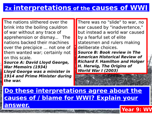 WWI Long Term Causes M.A.I.N