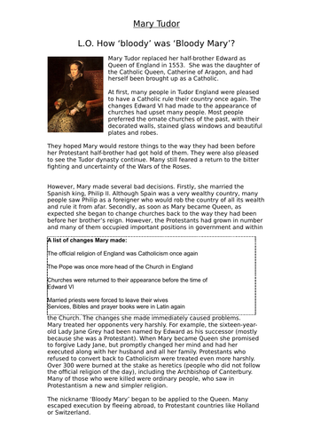 Mary Tudor. How ‘bloody’ was ‘Bloody Mary’?