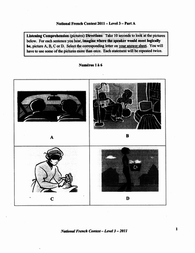 GCSE / IGCSE EXAM PRACTICE WITH ANSWERS:  10  TESTS to do Listening, Grammar and  Reading Practice