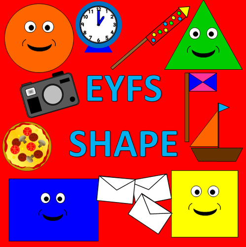 EYFS Shape pack - displays, games, Powerpoints, IWB