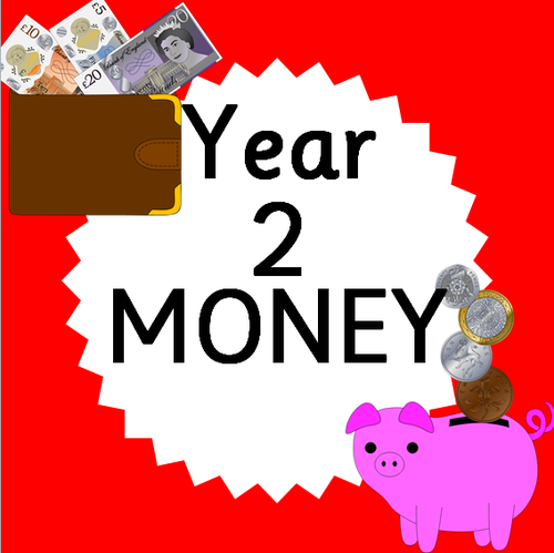 Money - Year 2 -AUTUMN BLOCK 3 White Rose Small Steps plus games and display materials