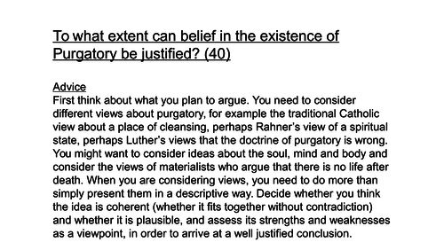 NEW OCR A Level Religious Studies - Development in Christian Thought