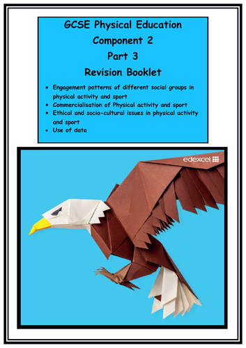 GCSE PE - Edexcel - Component 2  - Revision and Homework booklets part 3