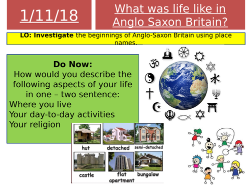 L3- What was life like in Anglo Saxon society