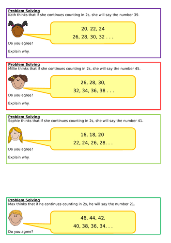 problem solving counting in 2s