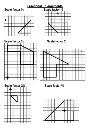Fractional enlargements doing and describing