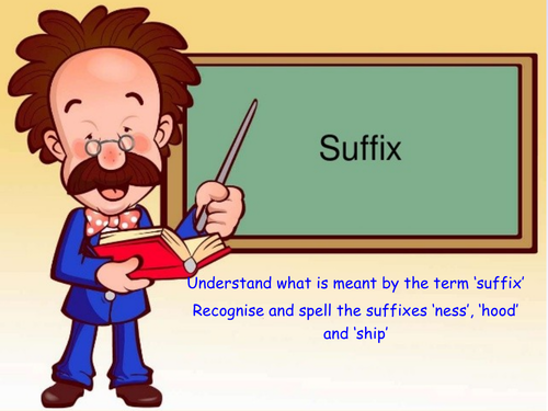 Suffixes - 2 PowerPoints