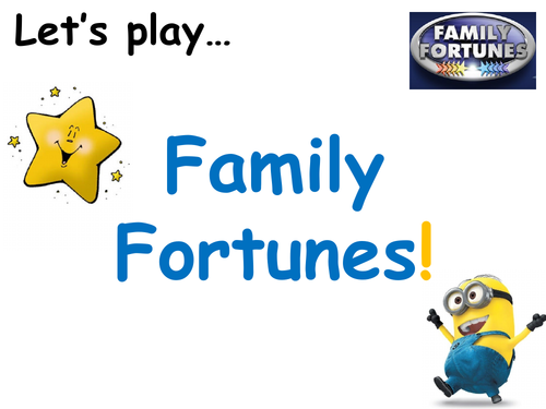 Family Fortunes!
