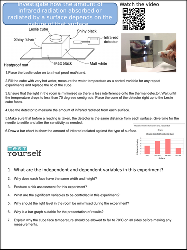 AQA Required Practical Sheet Physics