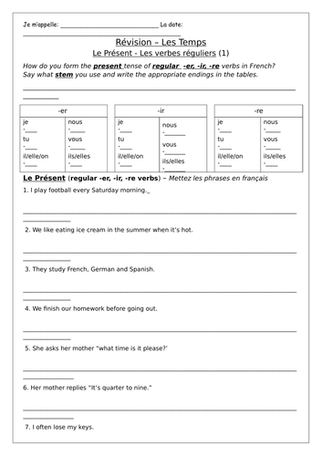 gcse-french-tenses-revision-worksheets-teaching-resources