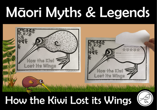 Māori Myths and Legends - How the Kiwi Lost its Wings