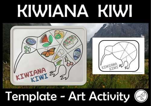 Kiwiana Kiwi - Art Activity