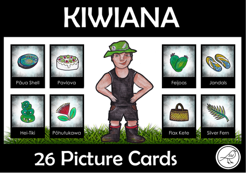 Kiwiana - Picture Cards