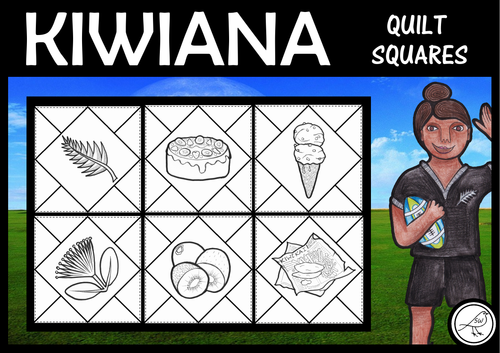 Kiwiana – Quilt Squares