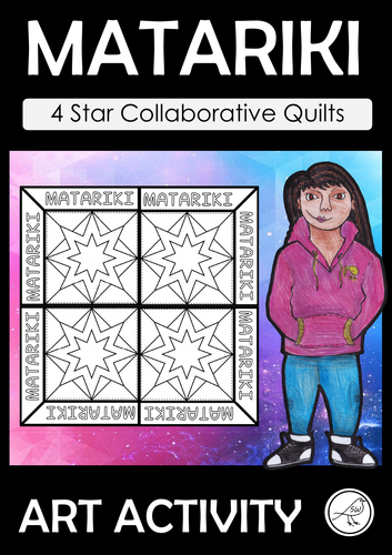 Matariki Art – 4 Star Collaborative Quilts