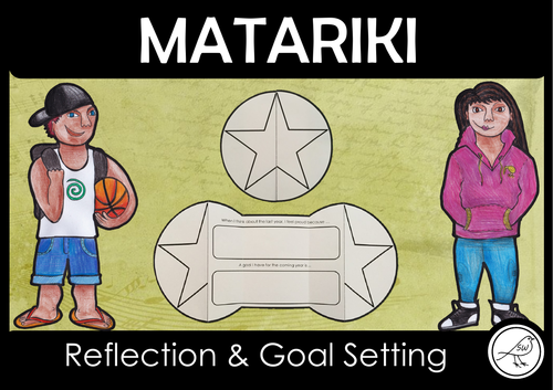 Matariki – Reflection and Goal Setting Foldable