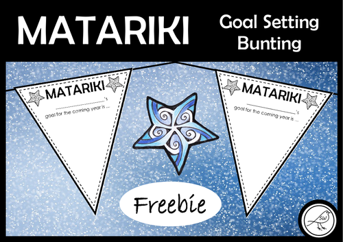 Matariki - Free Goal Setting Bunting