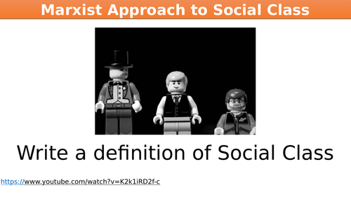 Marxism Social Class
