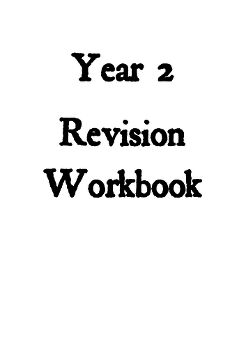 Year 2 Revision Booklet