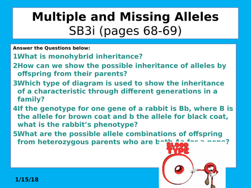 SB3i Multiple and Missing Alleles