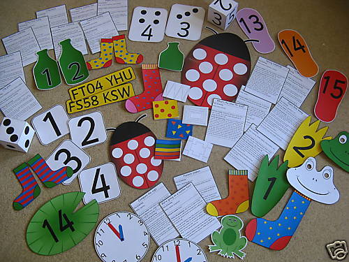 Outdoor Maths activity pack- EYFS, Foundation Stage, Outdoor Play