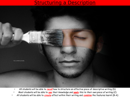 GCSE English Language - Structuring a description (with grade 9 answer & lecturer podcast)