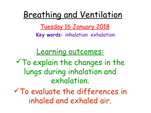 Breathing and Ventilation
