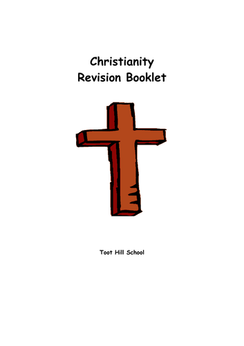 AQA GCSE 9-1 Christian Beliefs Revision Work Booklet