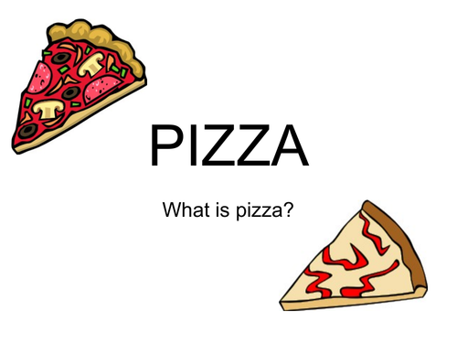 Year 7 quick Pizza lesson and resources (50 min lesson)