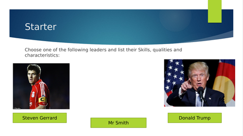 Btec sports leadership picture