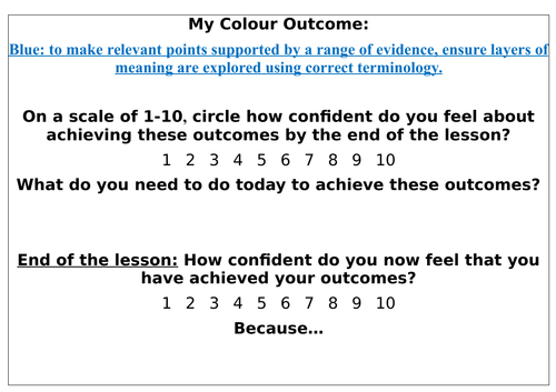 Poetry analysis assessment preparation (Belfast confetti) post analysis